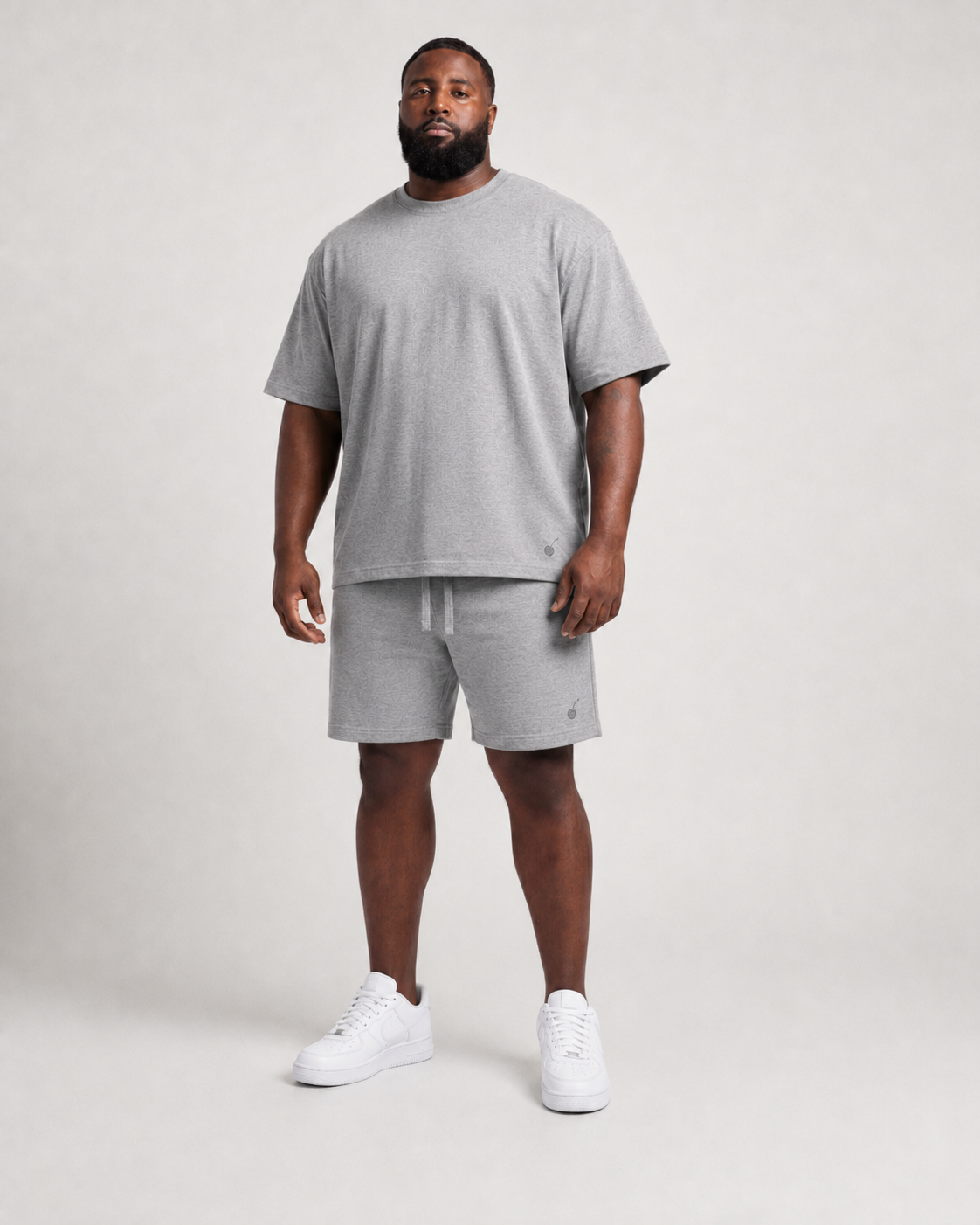 Gray Short Set – Ultra-Soft Tee & Shorts for Everyday Comfort