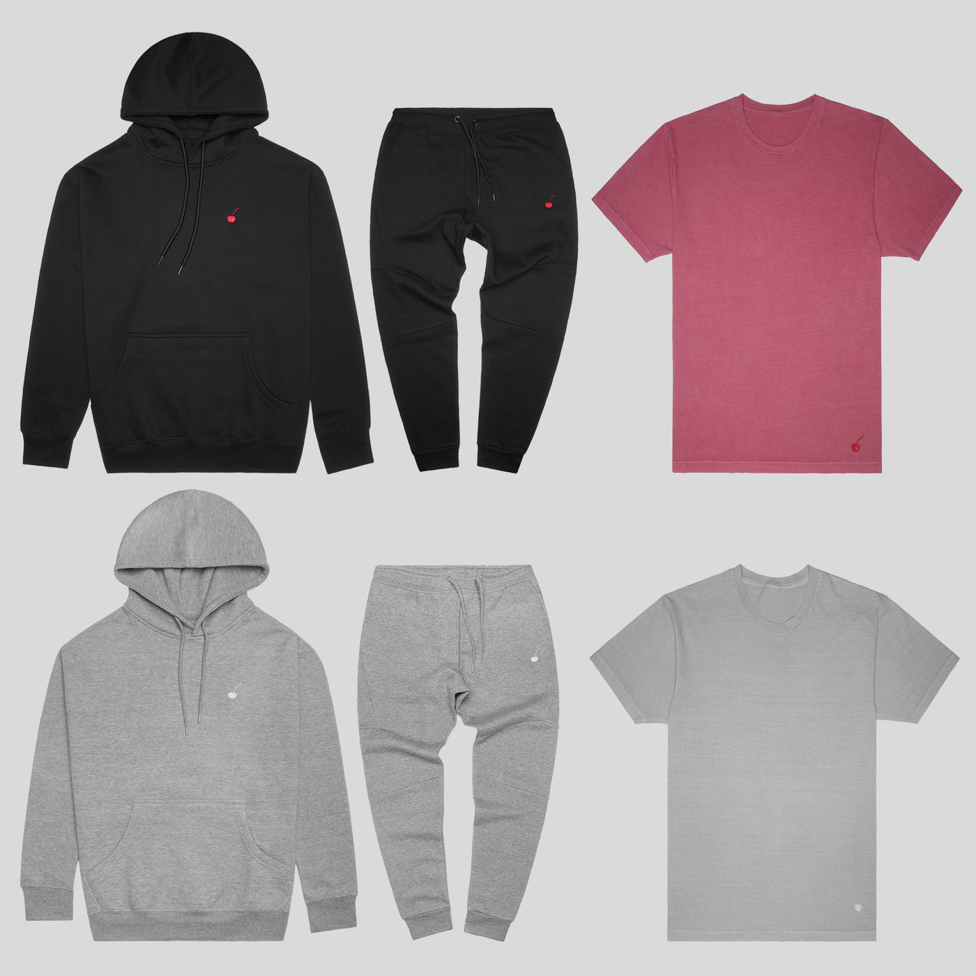 Cherry Hill Tech Core Bundle — two signature tech fleece sets, men's premium activewear bundle