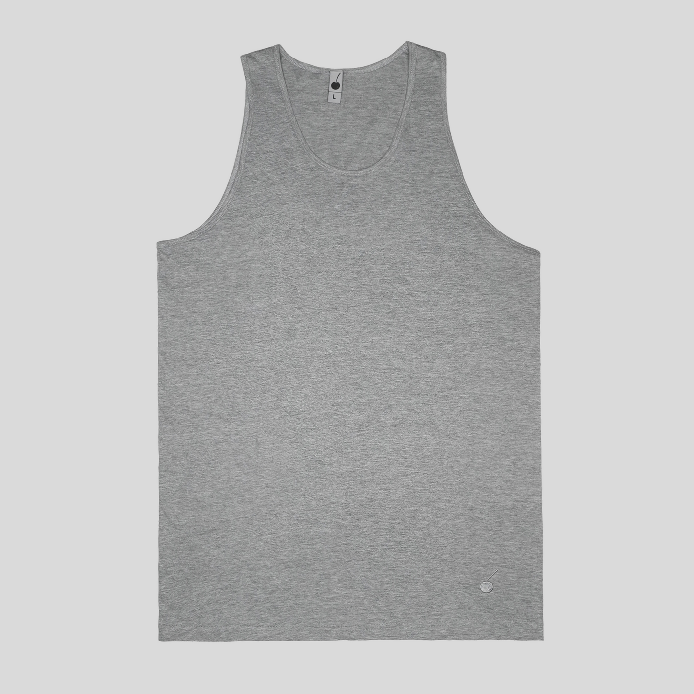 Cherry Hill Gray Tank Top — lightweight premium men's athletic tank